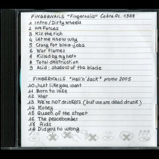 Fingernails "ST LP + 2005 Promo" CDR