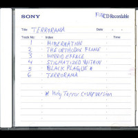 Terrorama "Horrid Efface" Master Promo CDR Terrorama "Horrid Efface" Master Promo CDR