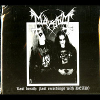 Mayhem "Last Breath: Last Recordings With Dead" Digipak CD