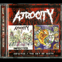 Atrocity "Infected / The Art of Death" CD