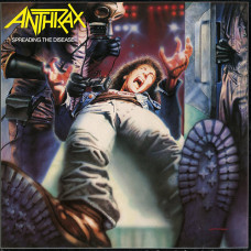 Anthrax "Spreading the Disease" LP (European 1st Press)