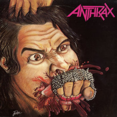 Anthrax "Fistful Of Metal" LP (Pink Logo UK Press)