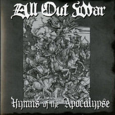 All Out War "Hymns Of The Apocalypse" Blue Vinyl 7"