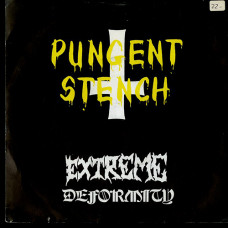 Pungent Stench "Extreme Deformity" Yellow Logo 7"