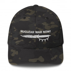 NWN "Nuclear War Now!" Dark Camouflage Baseball Cap