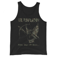 Blasphemy "Fallen Angel of Doom.... Camouflage" Black Tank Top