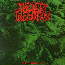 Dead Infection / D.O.C. "Live Fama 1990 / Death In The Field Demo 1990" Split LP