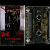 Mayhem / Darkthrone "The True Legends in Black" Split MC