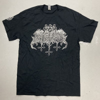 Satanic Warmaster "Latin American Tour" Silver Ink TS (Medium and Large Only)