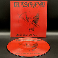 Blasphemy "Fallen Angel of Doom...." Red Picture LP