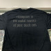 Abruptum "Logo" Black on Black TS