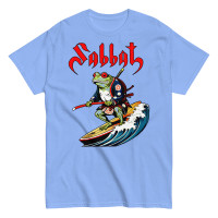 Sabbat "Sabbatical Surfing Frog" Light Blue TS