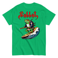 Sabbat "Sabbatical Surfing Frog" Green TS