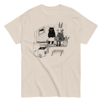 Mysticat "Sauna" Off White TS