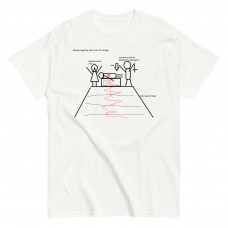 YK Insulter "MS Paint Doodle Cult Eternal" White TS