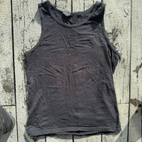 Abruptum "Logo black on black" Tank Top (Size Medium, Used) Abruptum "Logo black on black" Tank Top (Size Medium, Used)