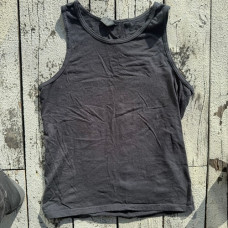 Abruptum "Logo black on black" Tank Top (Size Medium, Used)