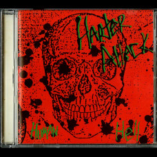 Harter Attack "Human Hell" CD (IRS 1990 1st Press)