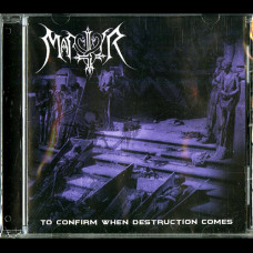 Martyr "To Confirm When Destruction Comes" CD