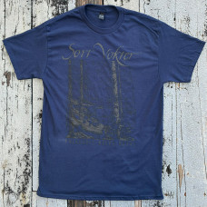 Sort Vokter "Folkloric Necro Metal" Navy Blue TS Sort Vokter "Folkloric Necro Metal" Navy Blue TS
