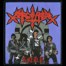 Sarcofago "I.N.R.I" Rectangular 4" Patch