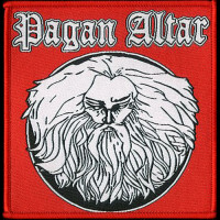 Pagan Altar "Wizard's Head" 4" Patch