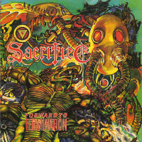Sacrifice "Forward To Termination" LP (Metal Blade 1987 Press)
