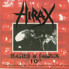 Hirax "Blasted in Bangkok" White Vinyl 10"