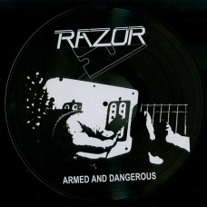 Razor "Armed and Dangerous" Picture LP