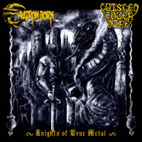 Twisted Tower Dire / Cauldron Born "Knights of True Metal" Split LP