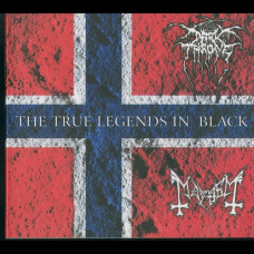 Mayhem / Darkthrone "The True Legends in Black" Digipak CD