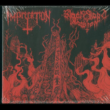 Imprecation / Black Blood Invocation "Diabolical Flames of the Ascended Plague" Digipak Double CD