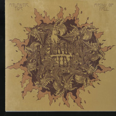 Atlantic Tide "Aeons Of Hell" Orange Vinyl 7" + Patch
