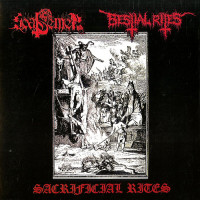 GoatSemen / Bestial Rites "Sacrificial Rites" Split 7"