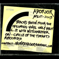 Adorior "Promo 2003" CDR Adorior "Promo 2003" CDR