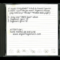 Fingernails "Videos + Inlay Car + Lyrics" CDR Fingernails "Videos + Inlay Car + Lyrics" CDR