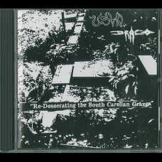 Usva / Draco "Re-Desecrating The South Carelian Graves" CD
