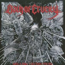 Oath of Cruelty "Hellish Decimation" Black Vinyl 7"