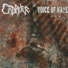Cadaver / Voice of Hate Silver Vinyl Split 7"