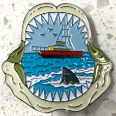 Jaws "Orca Boat" Enamel Pin
