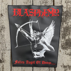 Blasphemy "Fallen Angel of Doom..." Faux Leather Back Patch