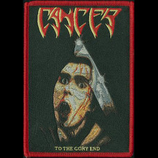 Cancer "To the Gory End" 4" Patch