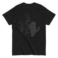 Mysticat "Besties" Black on Black TS
