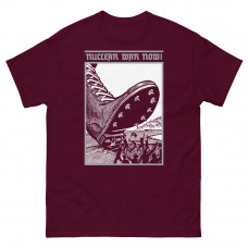 NWN "Boot of Destiny" Gray Accent Wine Red TS