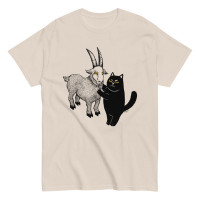 Mysticat "Besties" Off White TS