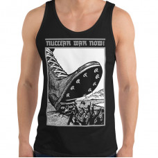 NWN "Boot of Destiny" Gray Accent Black Tank Top