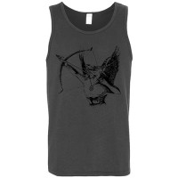 Blasphemy "Fallen Angel of Doom...." Charcoal Gray Tank Top