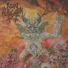 Nunslaughter / Blood Split LP