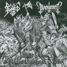 Raped God 666 / Blacktorment "Imperial Forces of Real Underground Attack" Split 7"