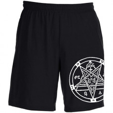 Blasphemy "Gods of War Pentagram" Gym Shorts